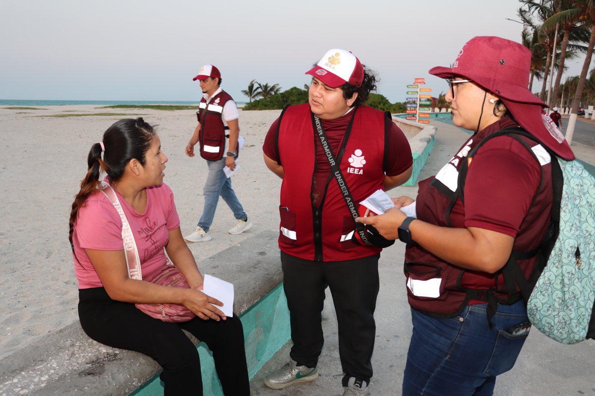 “EL IEEA CAMPECHE LLEVA ESPERANZA CON LA RUTA DE LA TRANSFORMACIÓN”