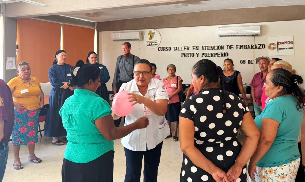 ACTUALIZAN A PARTERAS TRADICIONALES DEL MUNICIPIO DE CALAKMUL