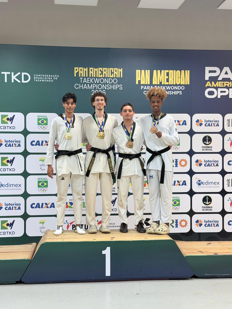 PLATA PARA BRUNO ROMERO WATSON EN EL OPEN PANAMERICANO SUB-21 DE TKD EN BRASIL