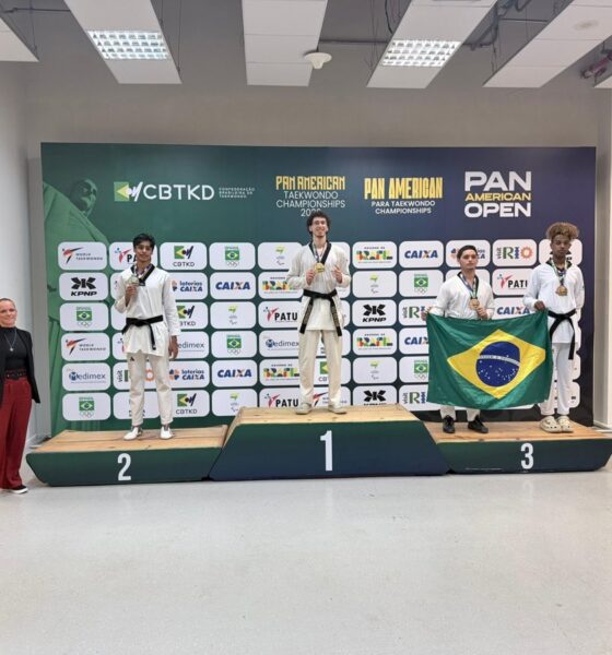 PLATA PARA BRUNO ROMERO WATSON EN EL OPEN PANAMERICANO SUB-21 DE TKD EN BRASIL
