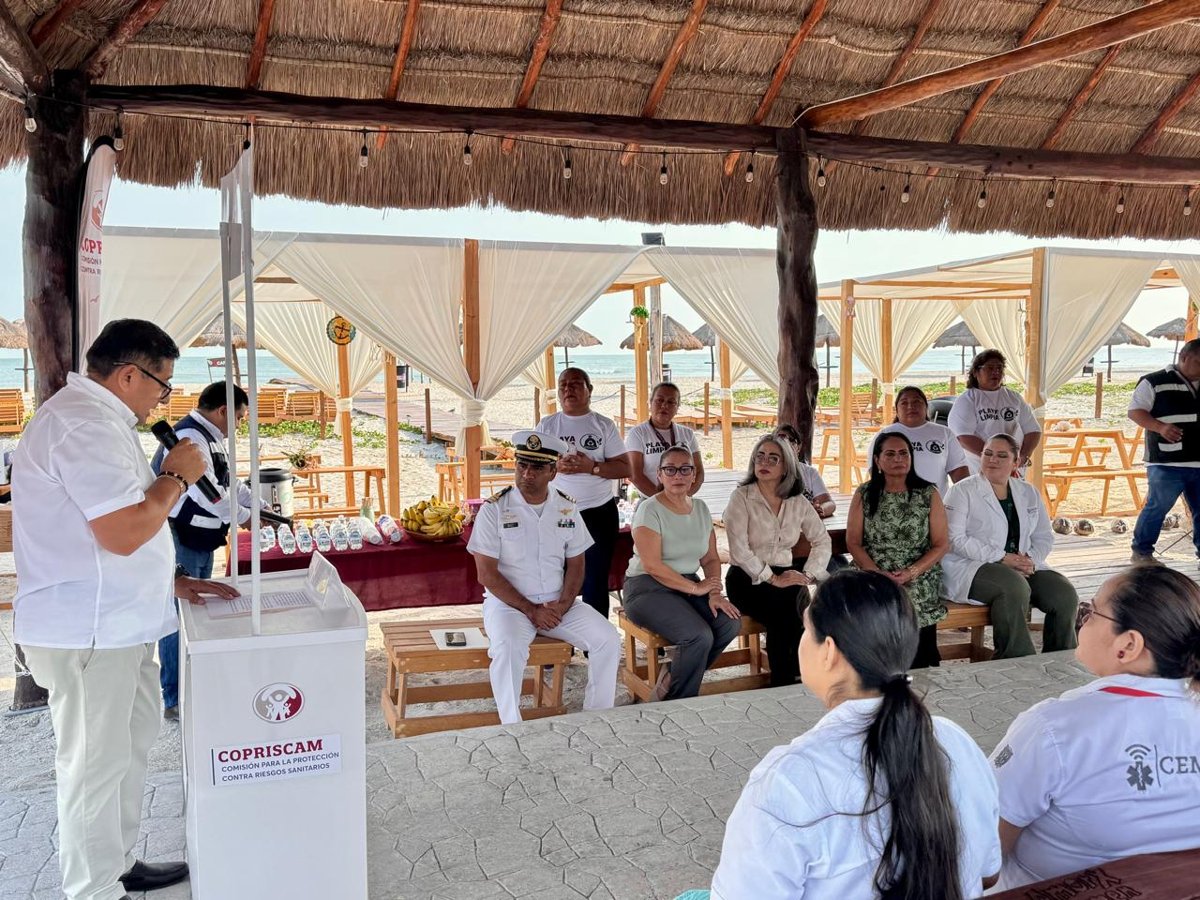 ARRANCA LA SEMANA NACIONAL CONTRA RIESGOS SANITARIOS 2026 EN CARMEN CON MEGA JORNADA DE LIMPIEZA