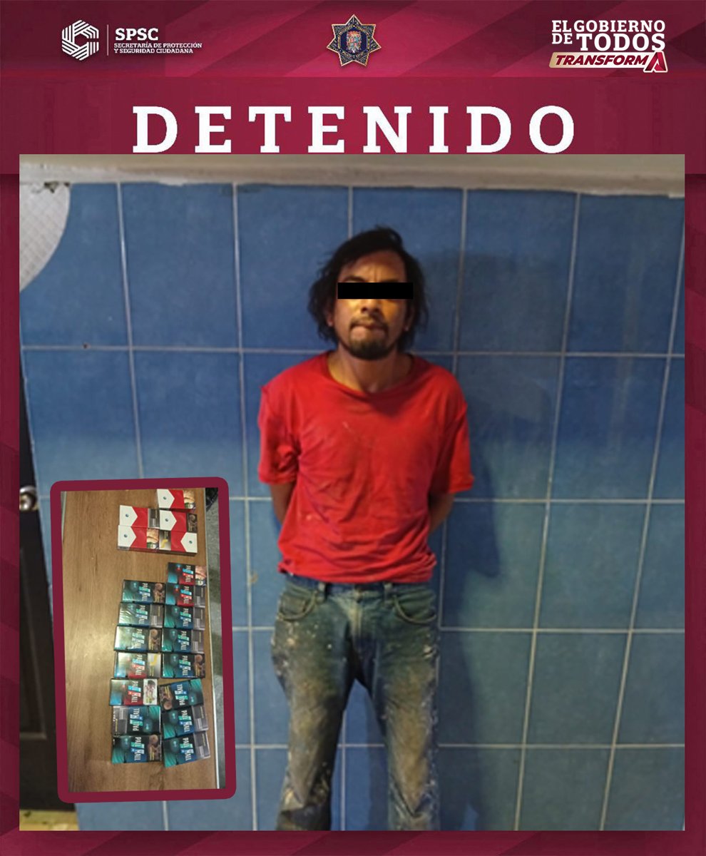 MASCULINO ASEGURADO EN CD DEL CARMEN