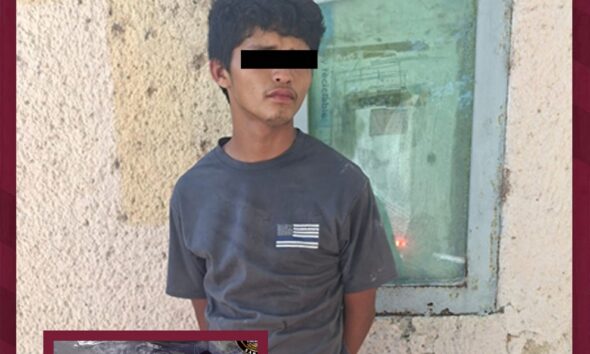 MASCULINO DETENIDO EN SAMULÁ
