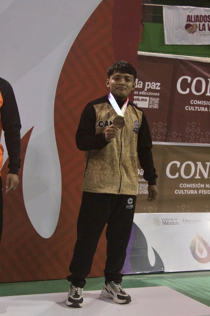 CAMPECHE CIERRA JUDO EN OLIMPIADA NACIONAL CON TRES MEDALLAS