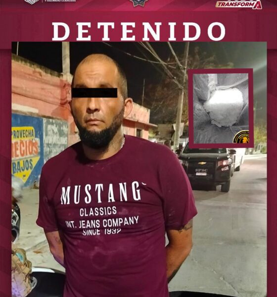 DETIENEN A LA “MARAVILLA” EN LA GOBERNADORES