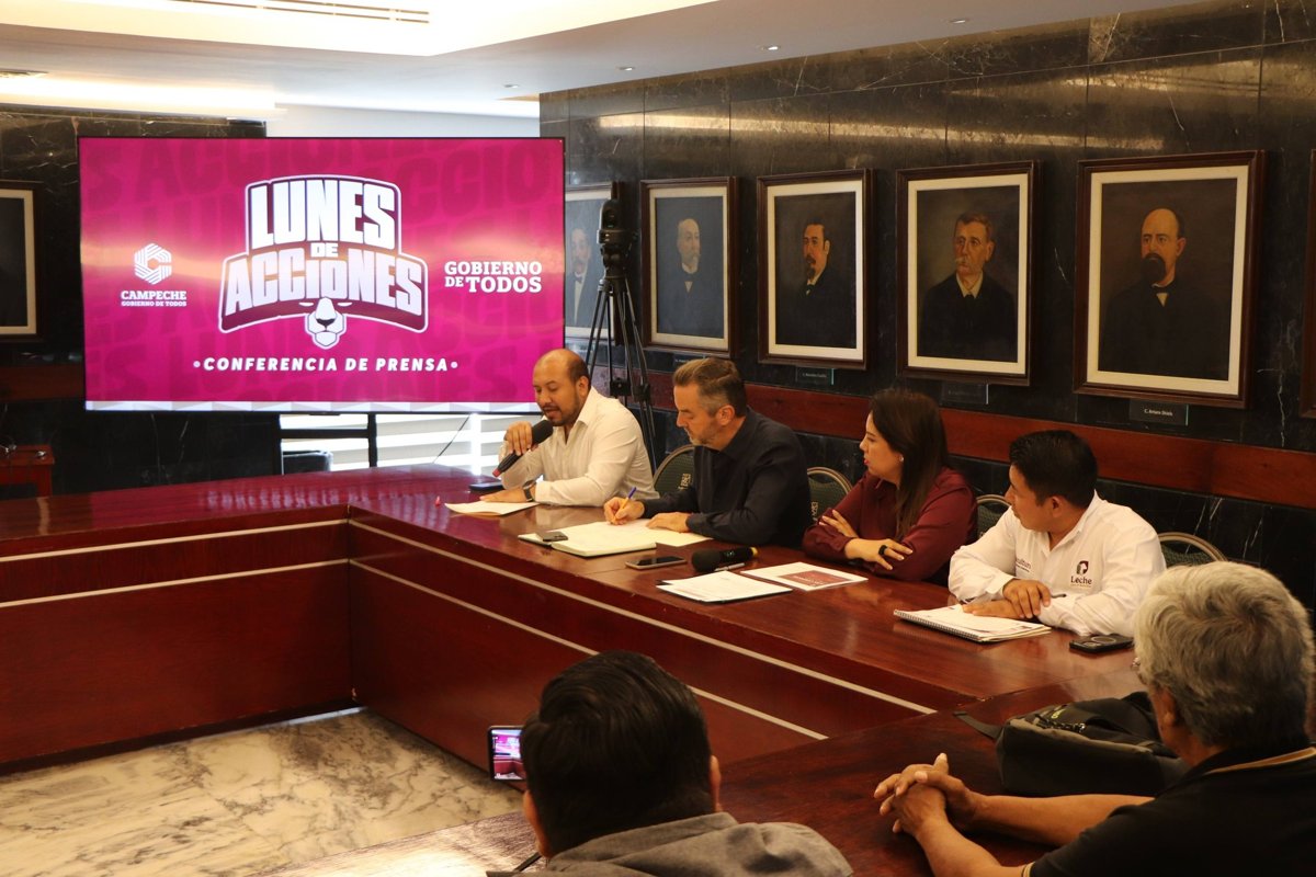 PLAN CAMPECHE FORTALECE LA CADENA PRODUCTIVA LECHERA CON AVANCES HISTÓRICOS EN EL SECTOR GANADERO