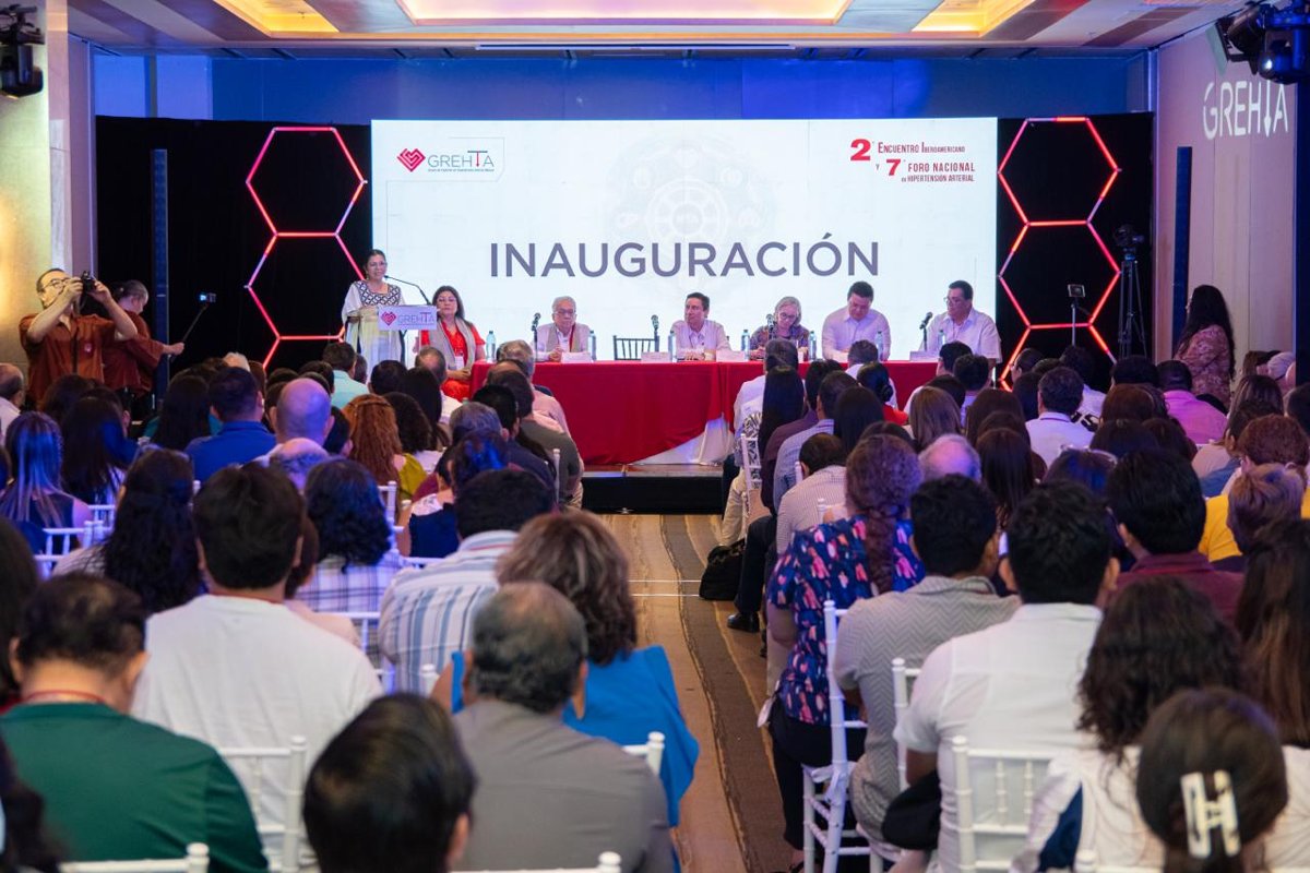 INAUGURA SECRETARÍA DE SALUD EL 2º ENCUENTRO IBEROAMERICANO Y 7º FORO NACIONAL DE HIPERTENSIÓN ARTERIAL EN CAMPECHE