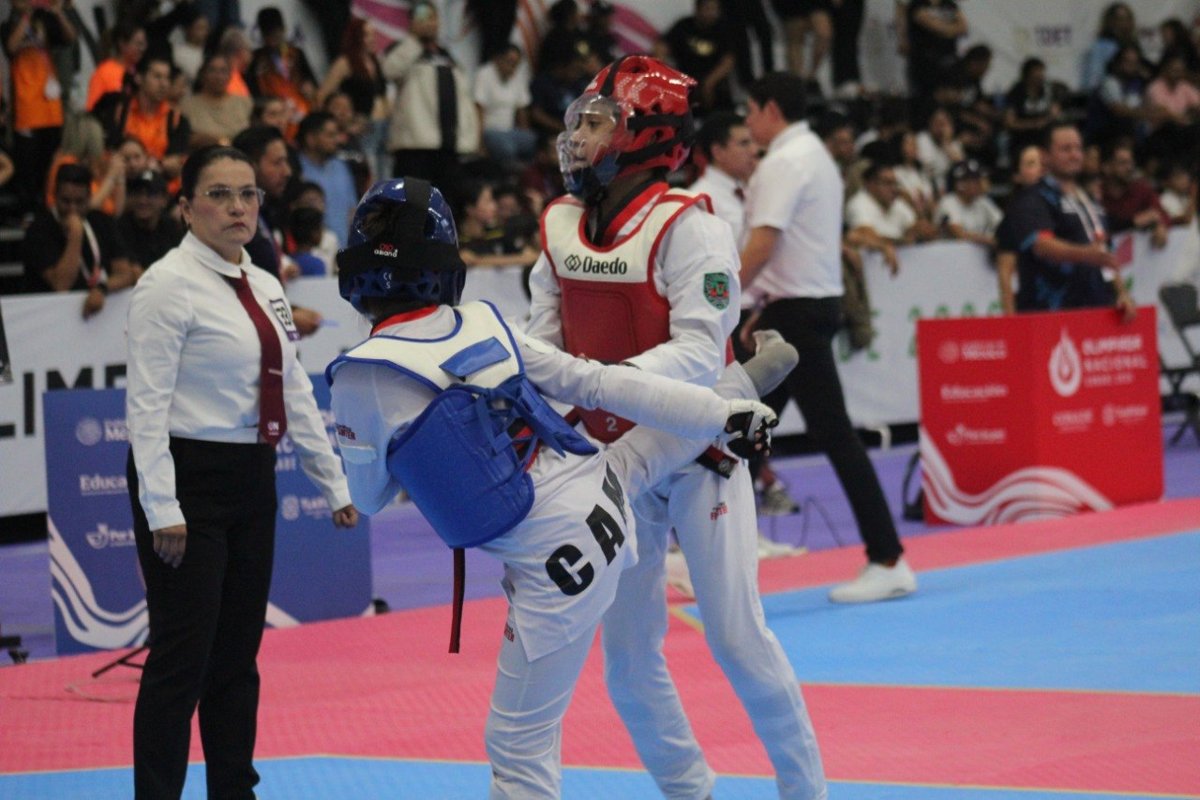 PLATA PARA CAMPECHE EN LA ON DE TAEKWONDO, EN TLAXCALA