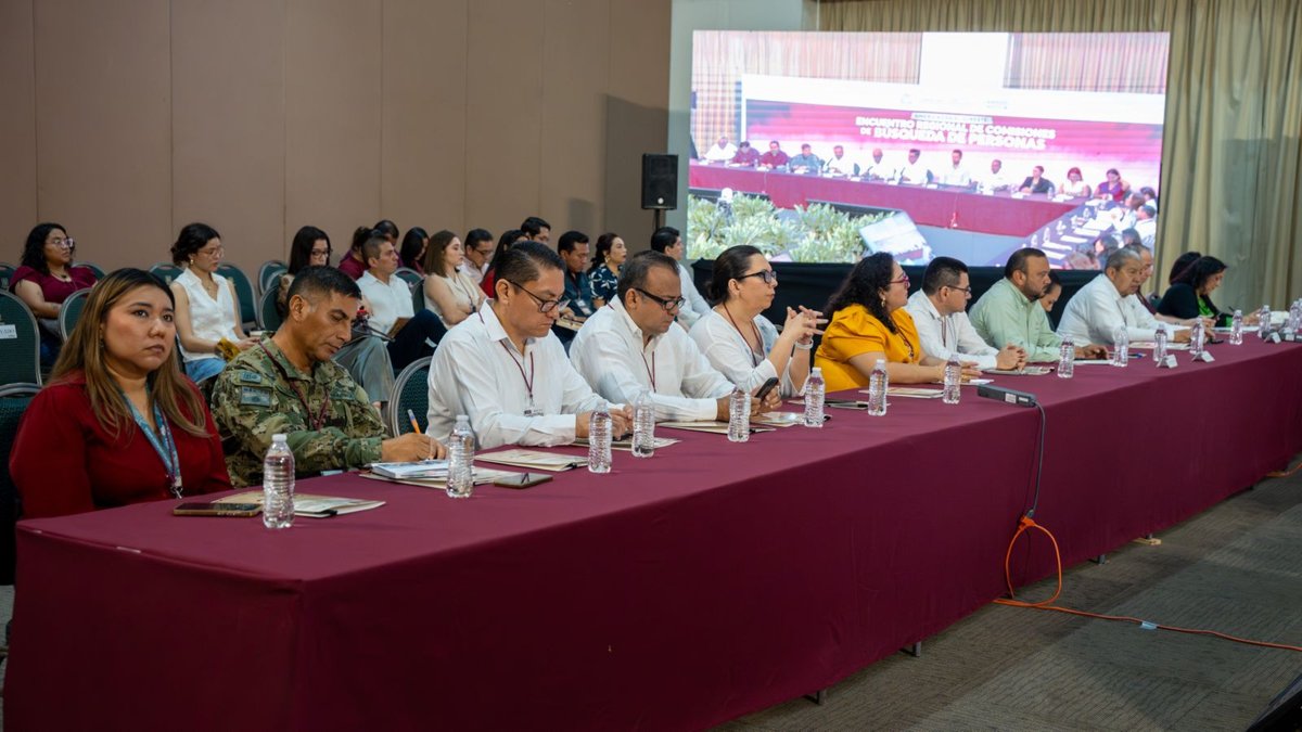 CAMPECHE FORTALECE LIDERAZGO REGIONAL EN MATERIA DE BÚSQUEDA DE PERSONAS DESAPARECIDAS