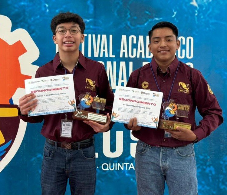 ALUMNOS DE CECyTEC TRIUNFAN EN EL FESTIVAL ACADÉMICO NACIONAL
