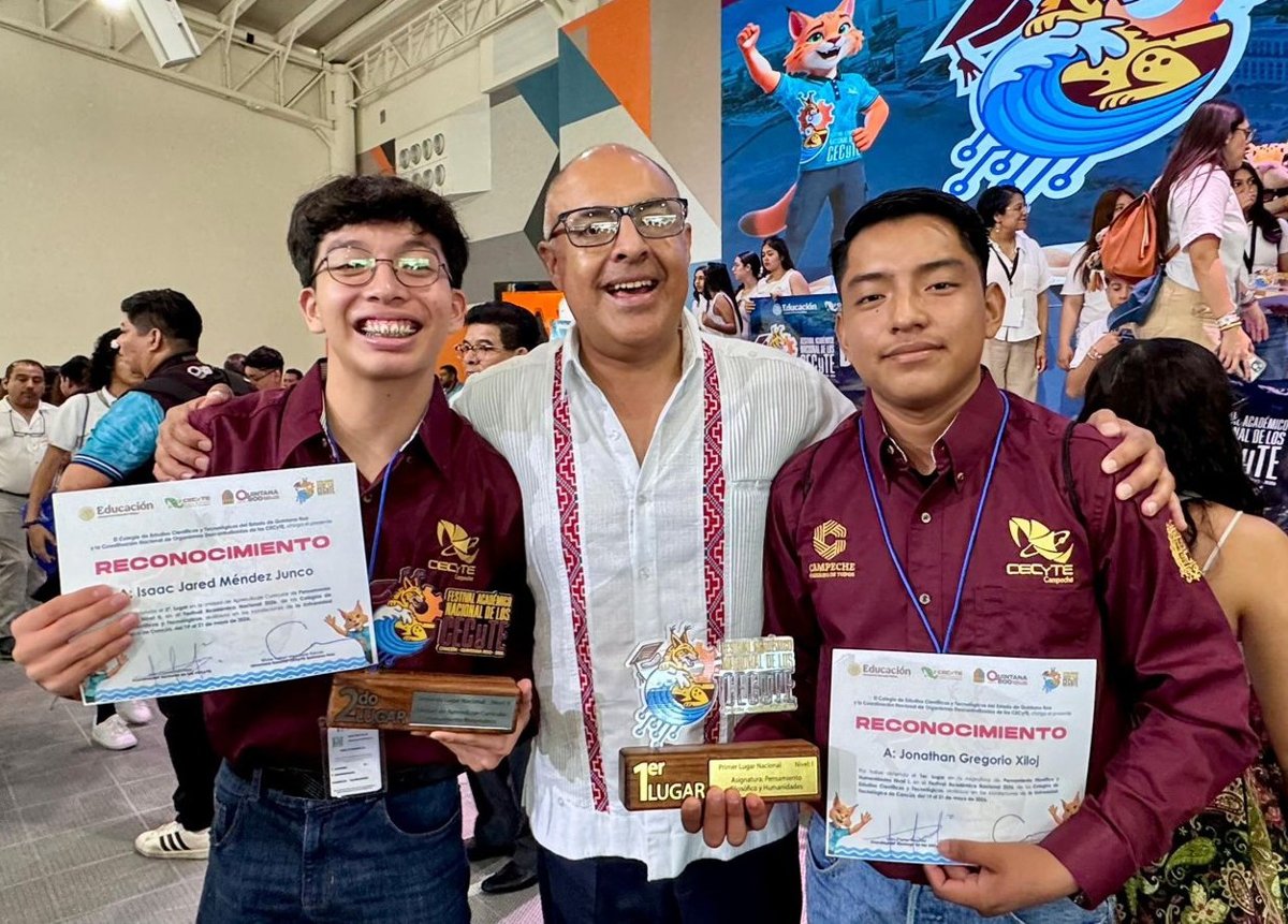 ALUMNOS DE CECyTEC TRIUNFAN EN EL FESTIVAL ACADÉMICO NACIONAL