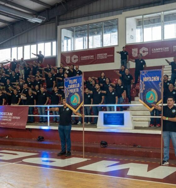 INAUGURA LIZ HERNÁNDEZ EL XVII ENCUENTRO CULTURAL Y DEPORTIVO ESTATAL 2026 DEL SUTCECYTECAM