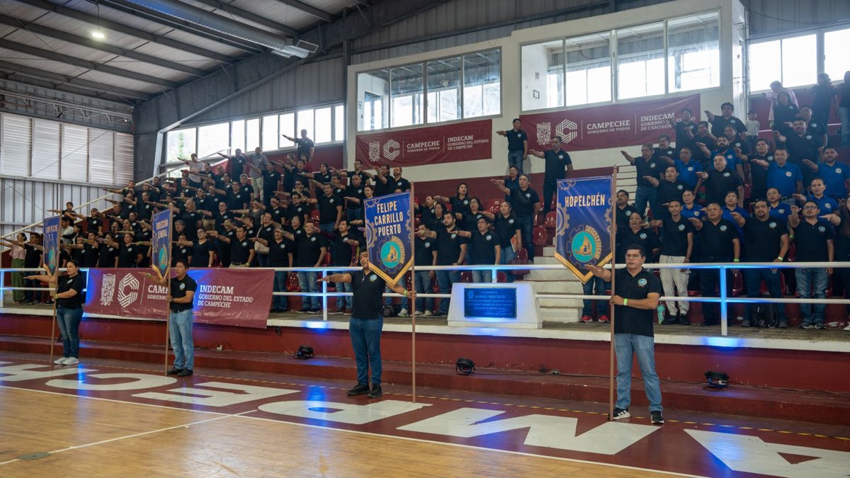 INAUGURA LIZ HERNÁNDEZ EL XVII ENCUENTRO CULTURAL Y DEPORTIVO ESTATAL 2026 DEL SUTCECYTECAM