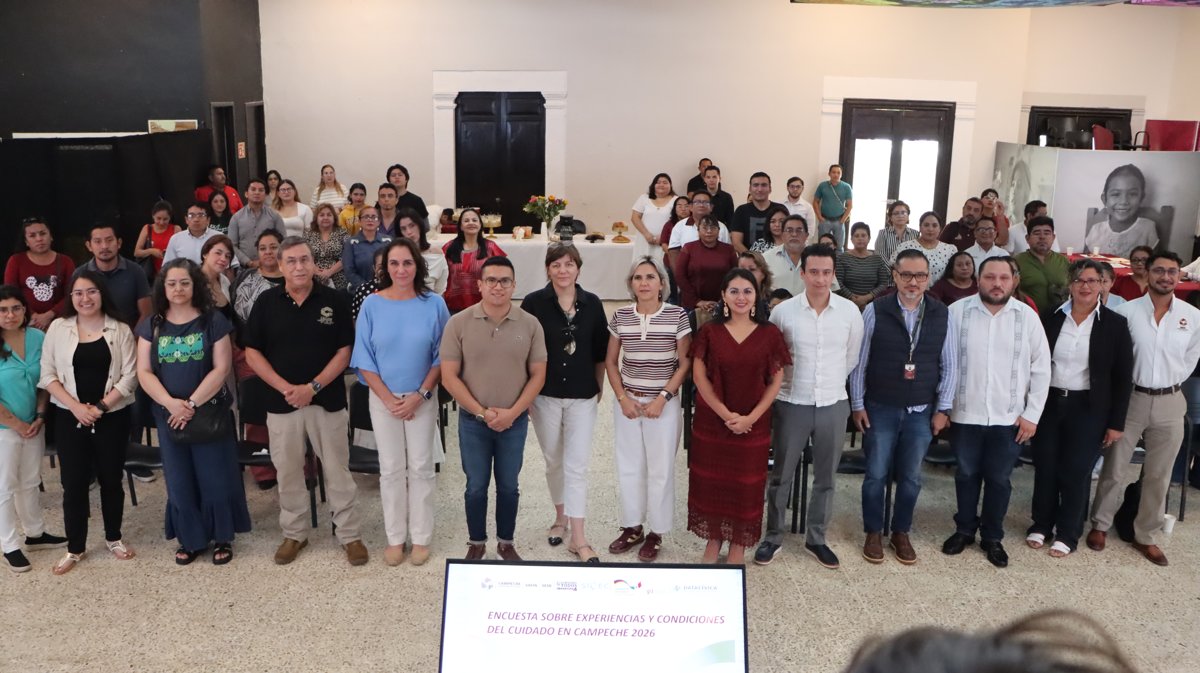 SECRETARÍA DE INCLUSIÓN PRESENTA DIAGNÓSTICO ESTATAL QUE VISIBILIZA A MÁS DE MIL 280 PERSONAS CUIDADORAS Y FORTALECE LA CONSTRUCCIÓN DE UN SISTEMA DE CUIDADOS EN CAMPECHE