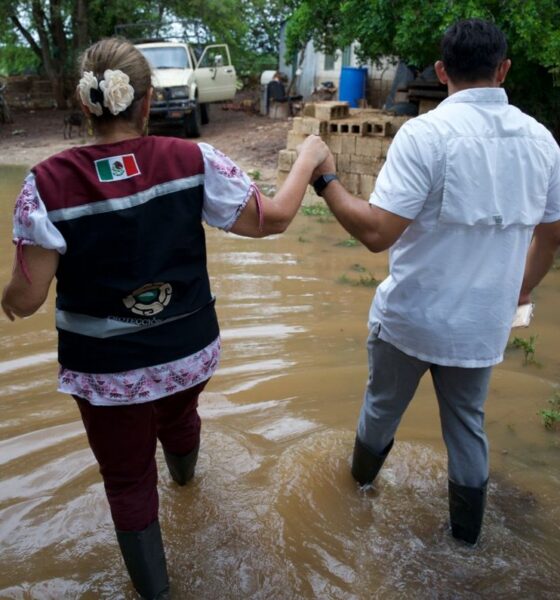 LIZ HERNÁNDEZ RECORRE BONFIL Y REFRENDA APOYO A FAMILIAS AFECTADAS POR LAS LLUVIAS
