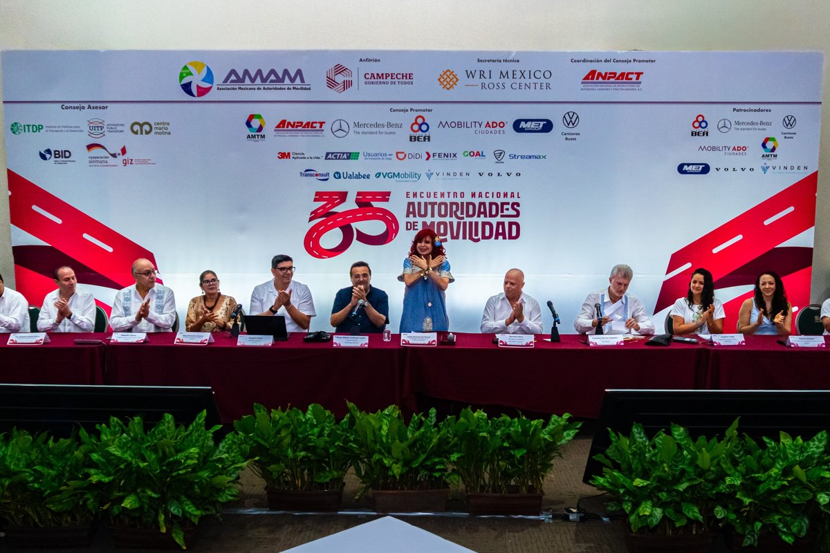 CONCLUYE EN CAMPECHE EL 35° ENCUENTRO NACIONAL DE AUTORIDADES DE MOVILIDAD