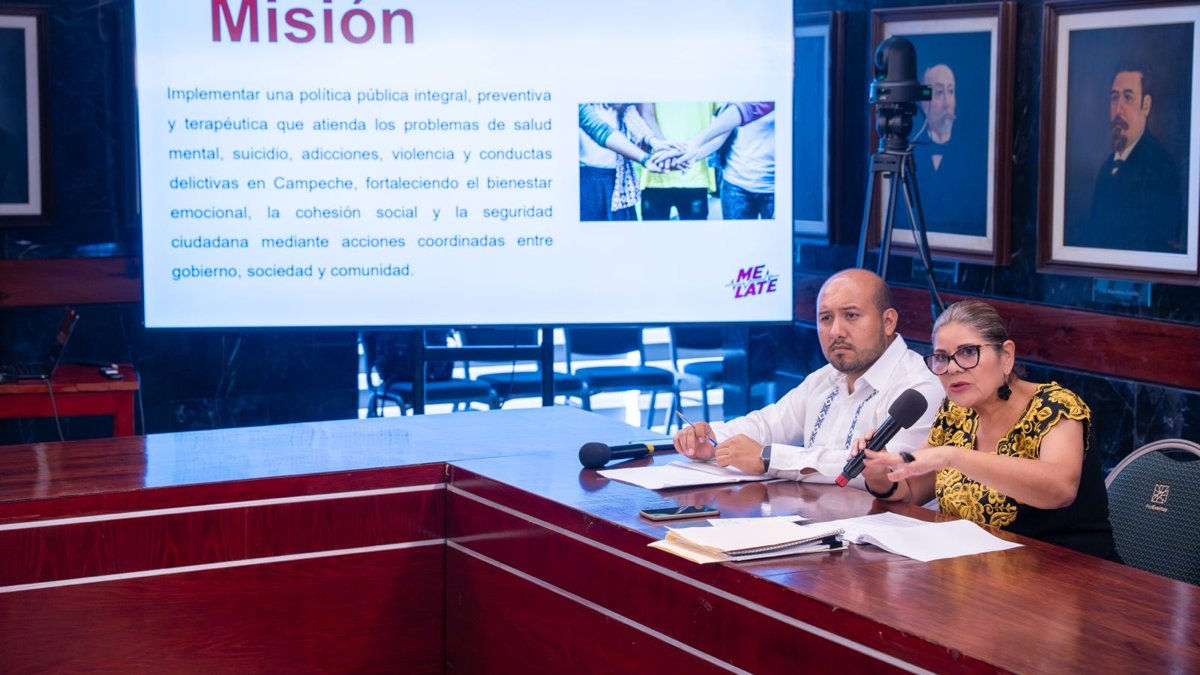 SECRETARIA DE GOBIERNO LIZ HERNÁNDEZ PRESENTA “ME LATE”, POLÍTICA PÚBLICA PARA FORTALECER LA SALUD MENTAL Y COMBATIR ADICCIONES EN CAMPECHE