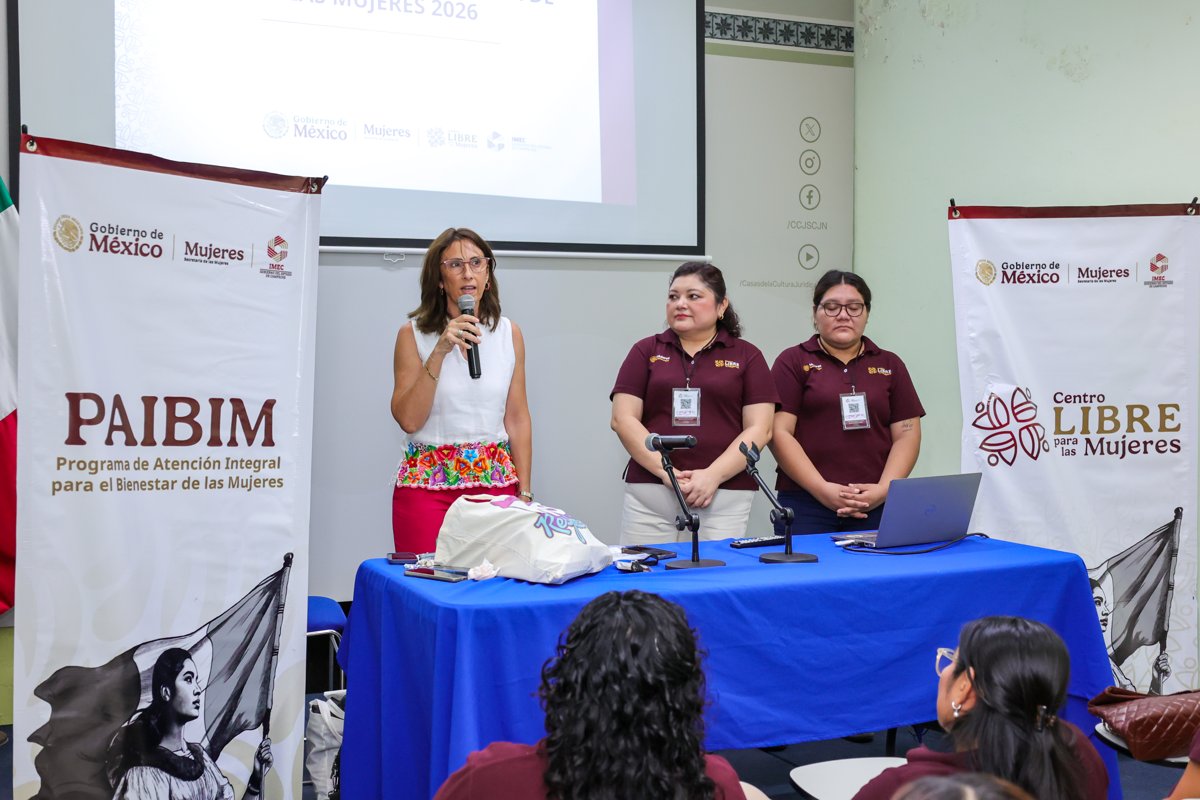 FORTALECE IMEC CAPACIDADES TÉCNICAS DE PROFESIONISTAS DEL PAIBIM 2026 PARA BRINDAR ATENCIÓN DE CALIDAD A LAS MUJERES DE CAMPECHE