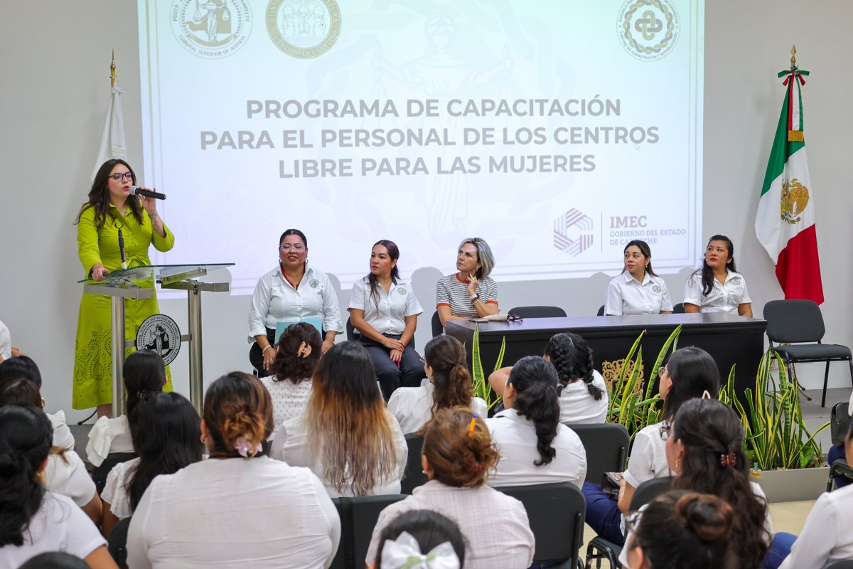 IMEC Y PODER JUDICIAL FORTALECEN CAPACIDADES DE PROFESIONISTAS DE LOS CENTROS LIBRE, ABOGADAS DE LAS MUJERES Y LÍNEA DE LAS MUJERES PARA TRANSFORMAR LA ATENCIÓN A LAS MUJERES
