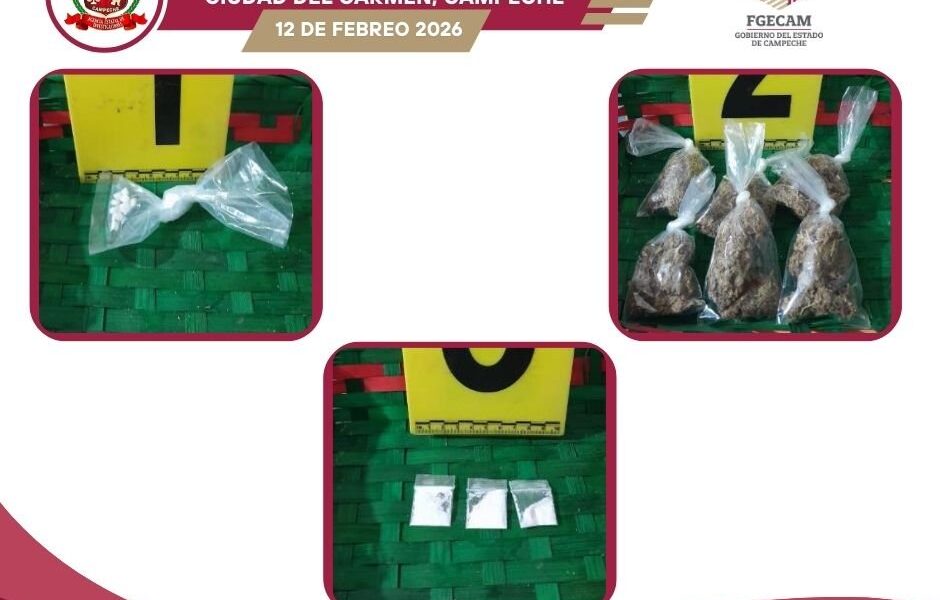 REALIZA FGECAM DOS CATEOS EN CIUDAD DEL CARMEN