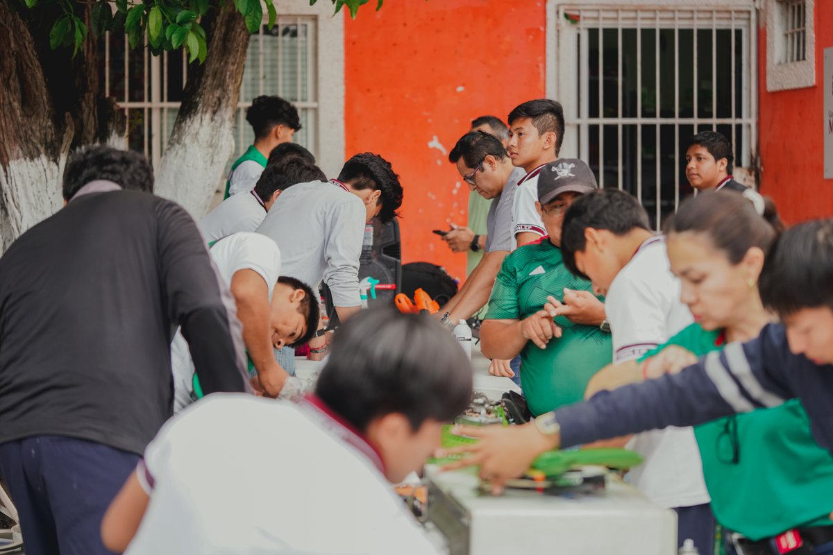 CONALEP PLANTEL CAMPECHE LLEVA PROGRAMA CONALEP HASTA TU CASA A COLONIA SAMULÁ