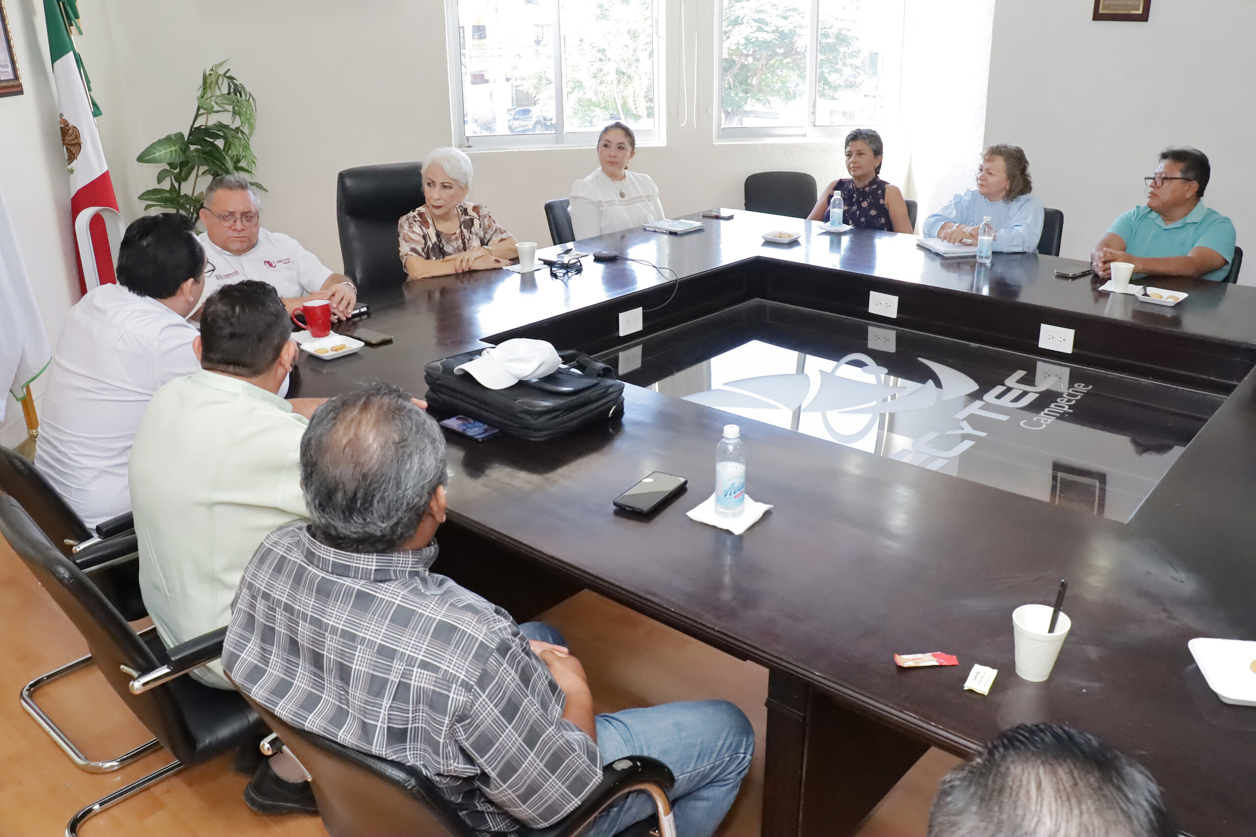 CECyTEC HACE EQUIPO CON DIRECTORES DE TELESECUNDARIAS DE LAS COMUNIDADES DE CAMPECHE
