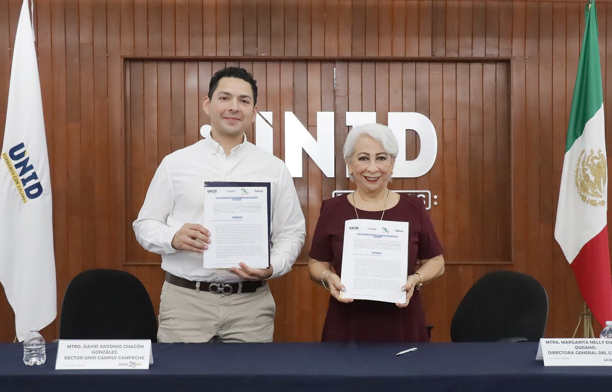 FIRMA CECyTEC Y UNID CONVENIO DE COLABORACIÓN