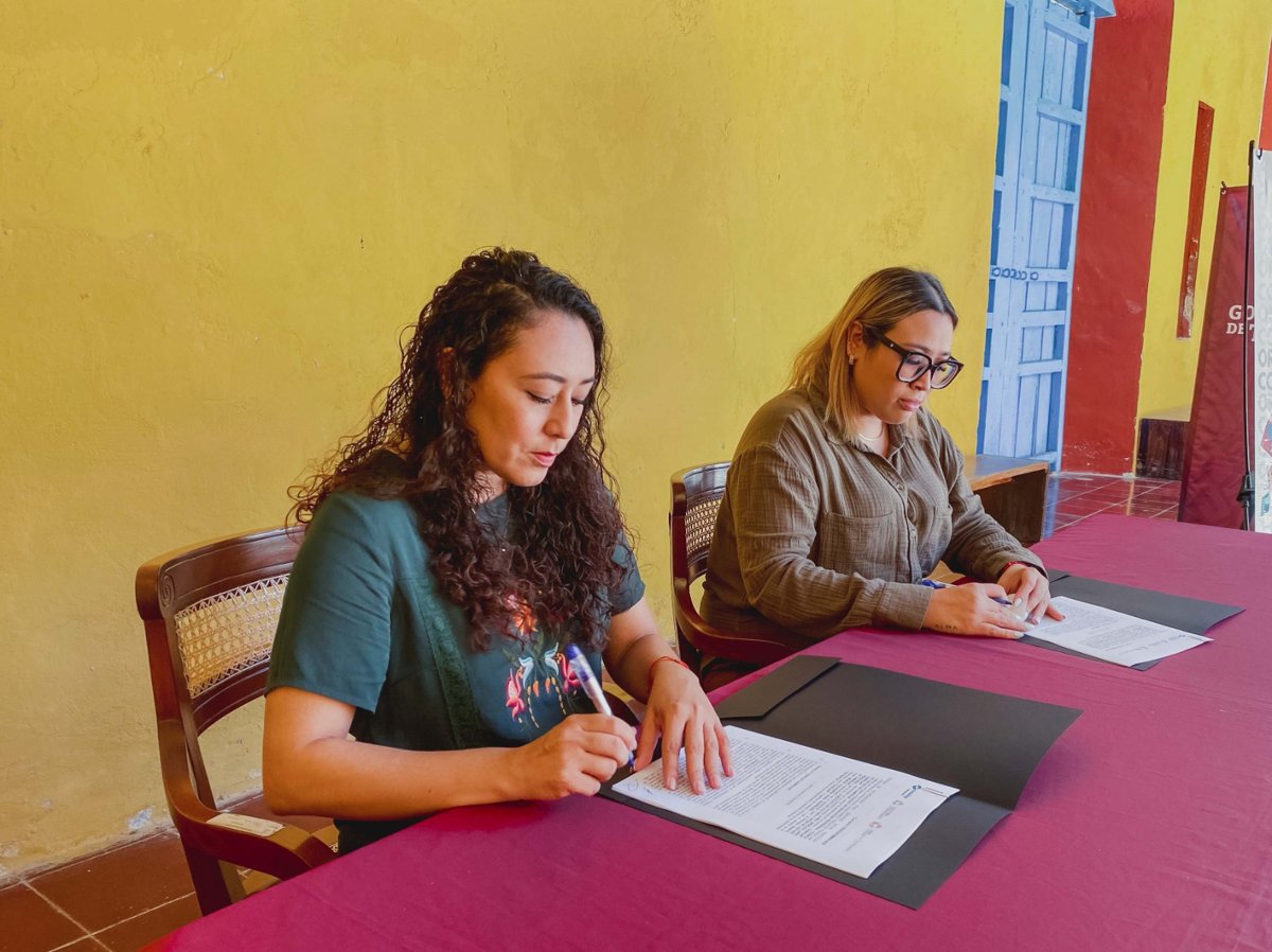 FIRMA DE CONVENIO CONALEP CAMPECHE E INSTITUTO DE CULTURA Y ARTES DEL ESTADO