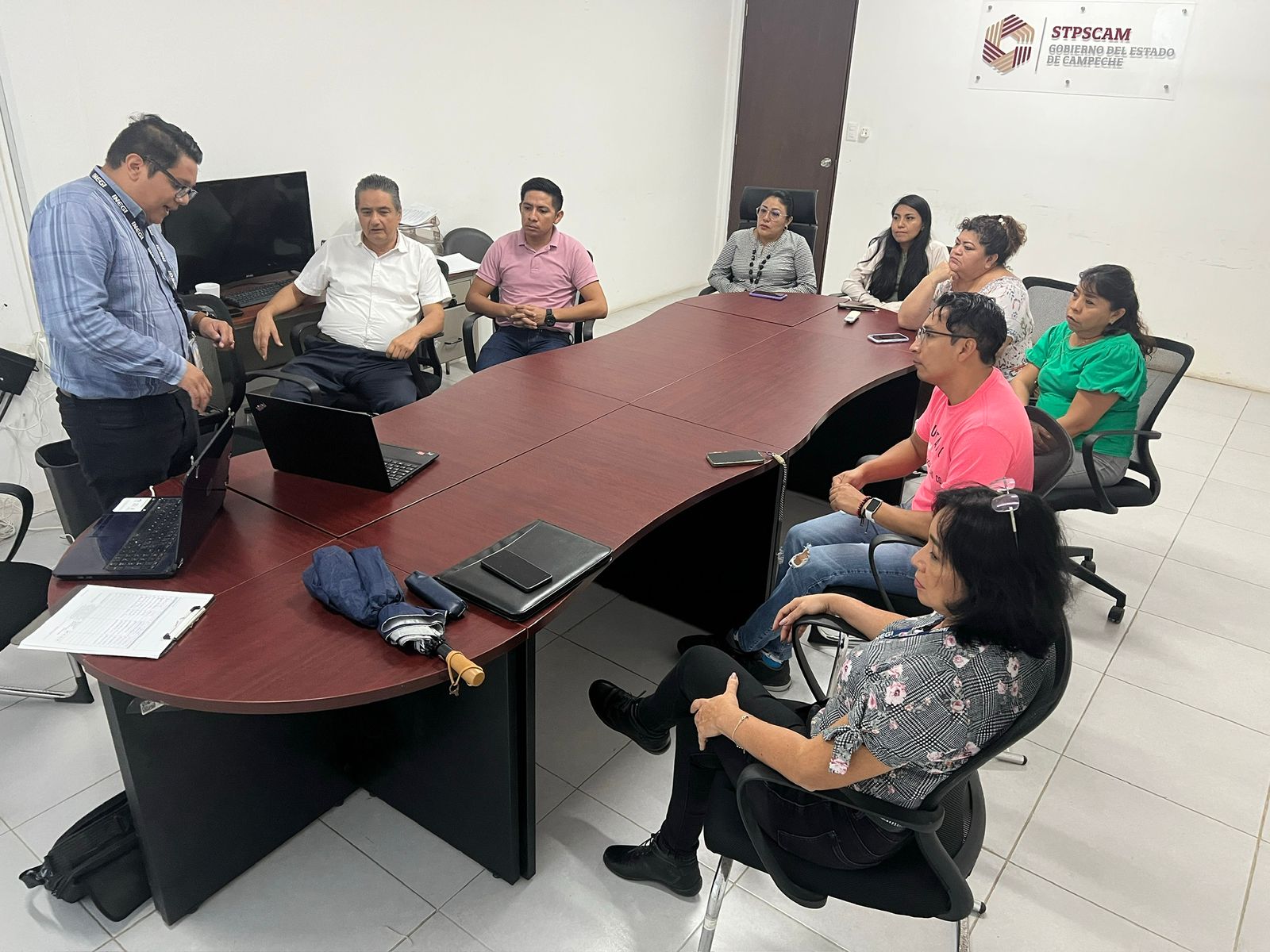 LA STPSCAM FORTALECE ACCIONES LABORALES EN CAMPECHE CON HERRAMIENTAS DEL INEGI