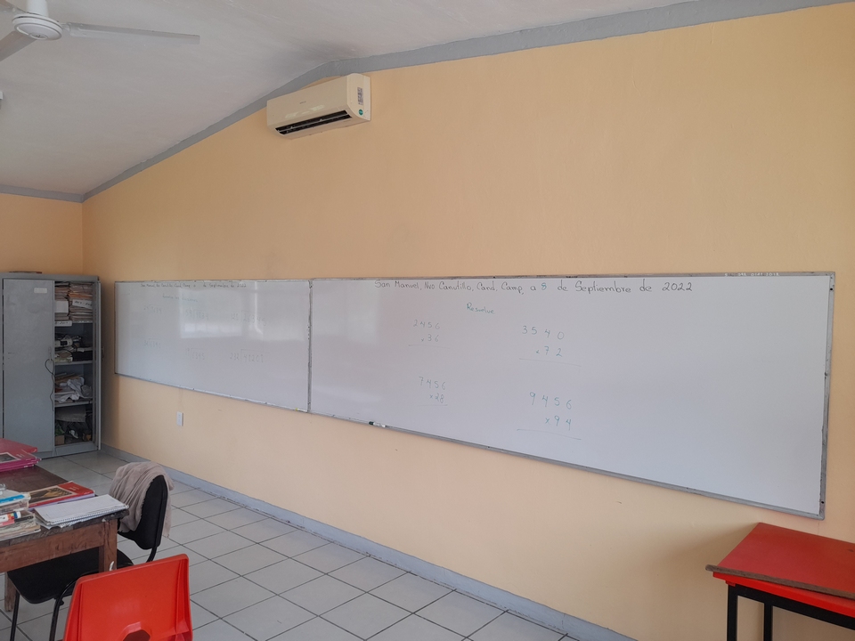 REHABILITA INIFEEC LA PRIMARIA ''FRANCISCO VILLA'' EN NUEVO CANUTILLO II, CANDELARIA