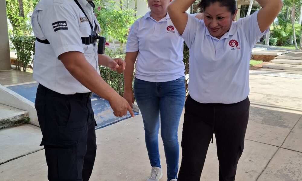 ICAT PLANTEL CALKINÍ IMPULSA LA PROTECCIÓN PERSONAL CONTRA LA VIOLENCIA DE GÉNERO