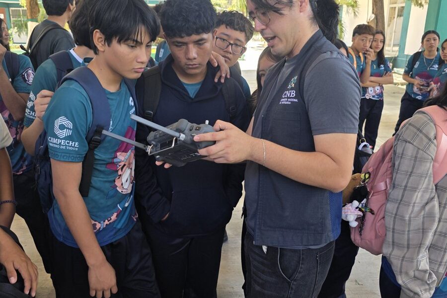 CONFERENCIA INFORMATIVA Y DEMOSTRATIVA EN EL COLEGIO NACIONAL DE EDUCACIÓN PROFESIONAL TÉCNICA (CONALEP - CAMPECHE)
