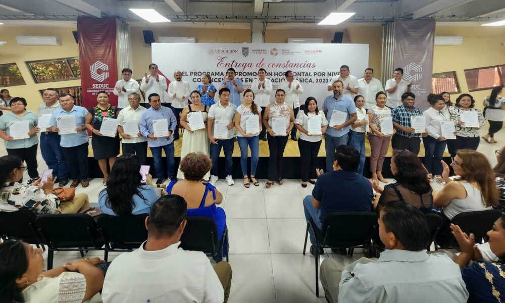 SE BENEFICIAN 334 DOCENTES CON PROGRAMA DE PROMOCIÓN HORIZONTAL