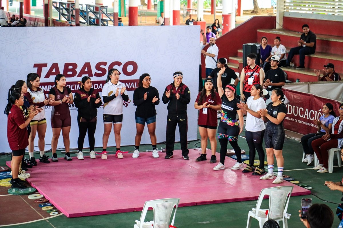 CAMPECHE LOGRA 14 CLASIFICACIONES EN LEVANTAMIENTO DE PESAS A LA OLIMPIADA NACIONAL CONADE 2025
