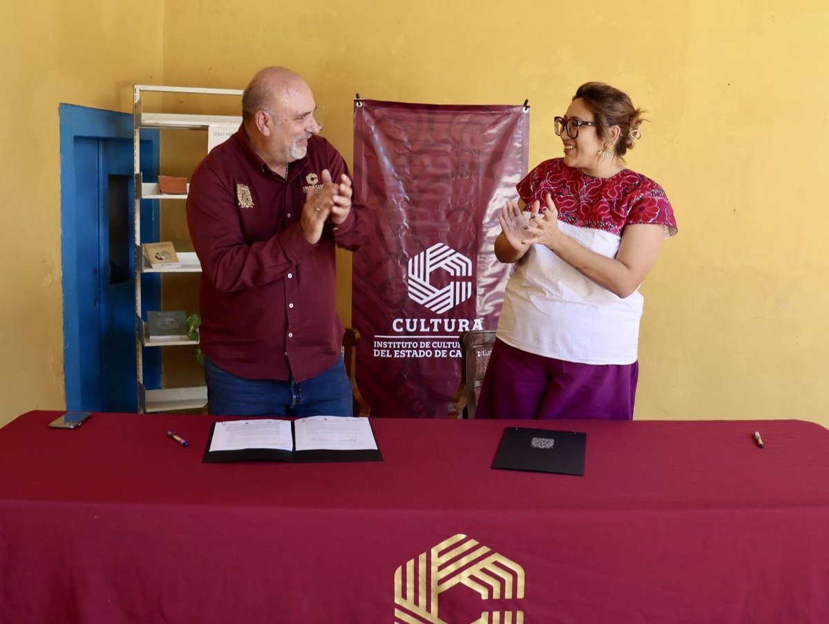INDECAM E ICAECAM UNEN ESFUERZOS PARA IMPULSAR EL DEPORTE Y LA CULTURA EN CAMPECHE