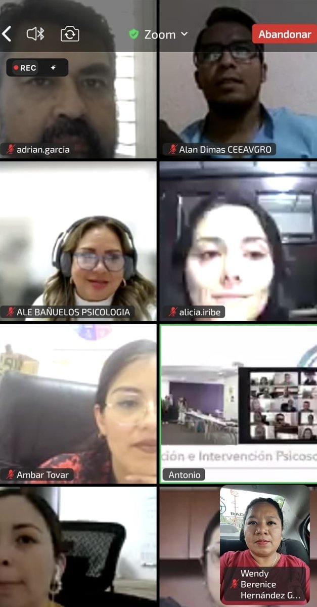 PSICÓLOGAS DEL INDAJUCAM SE CAPACITAN EN HERRAMIENTAS DE CUIDADO COLECTIVO CON PERSPECTIVA DE GÉNERO