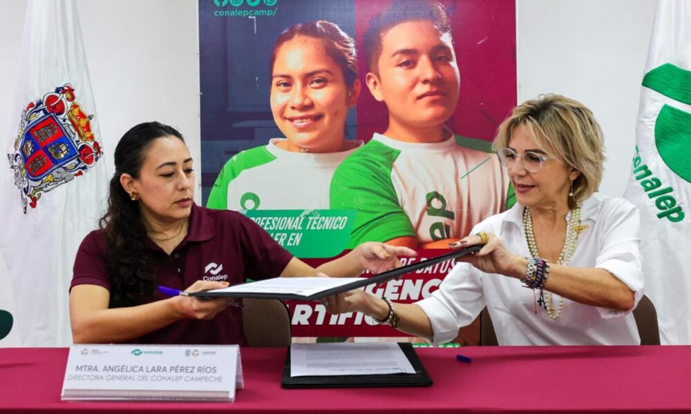 IMEC Y CONALEP FIRMAN CONVENIO PARA IMPULSAR LA IGUALDAD DE GÉNERO Y EL DESARROLLO PROFESIONAL DE LA JUVENTUD CAMPECHANA