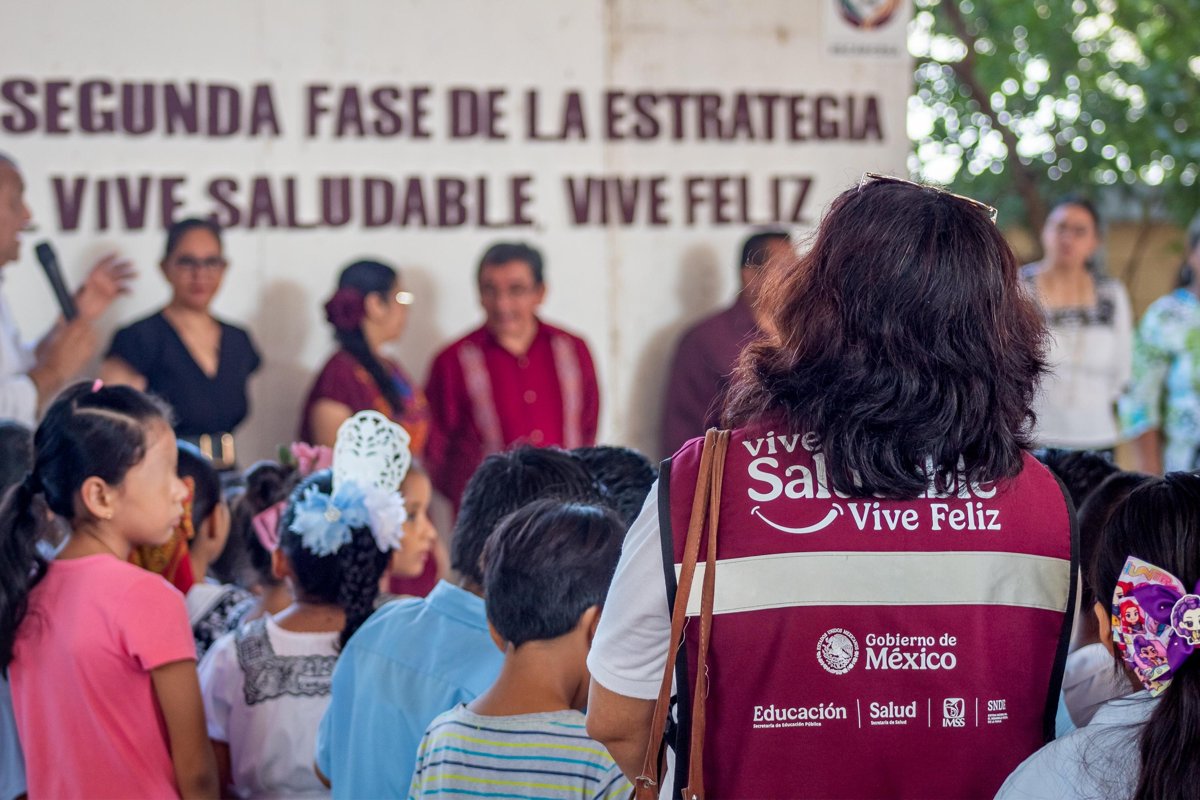 INICIA SEGUNDA ETAPA EN CAMPECHE DE LA ESTRATEGIA “VIVE SALUDABLE, VIVE FELIZ”