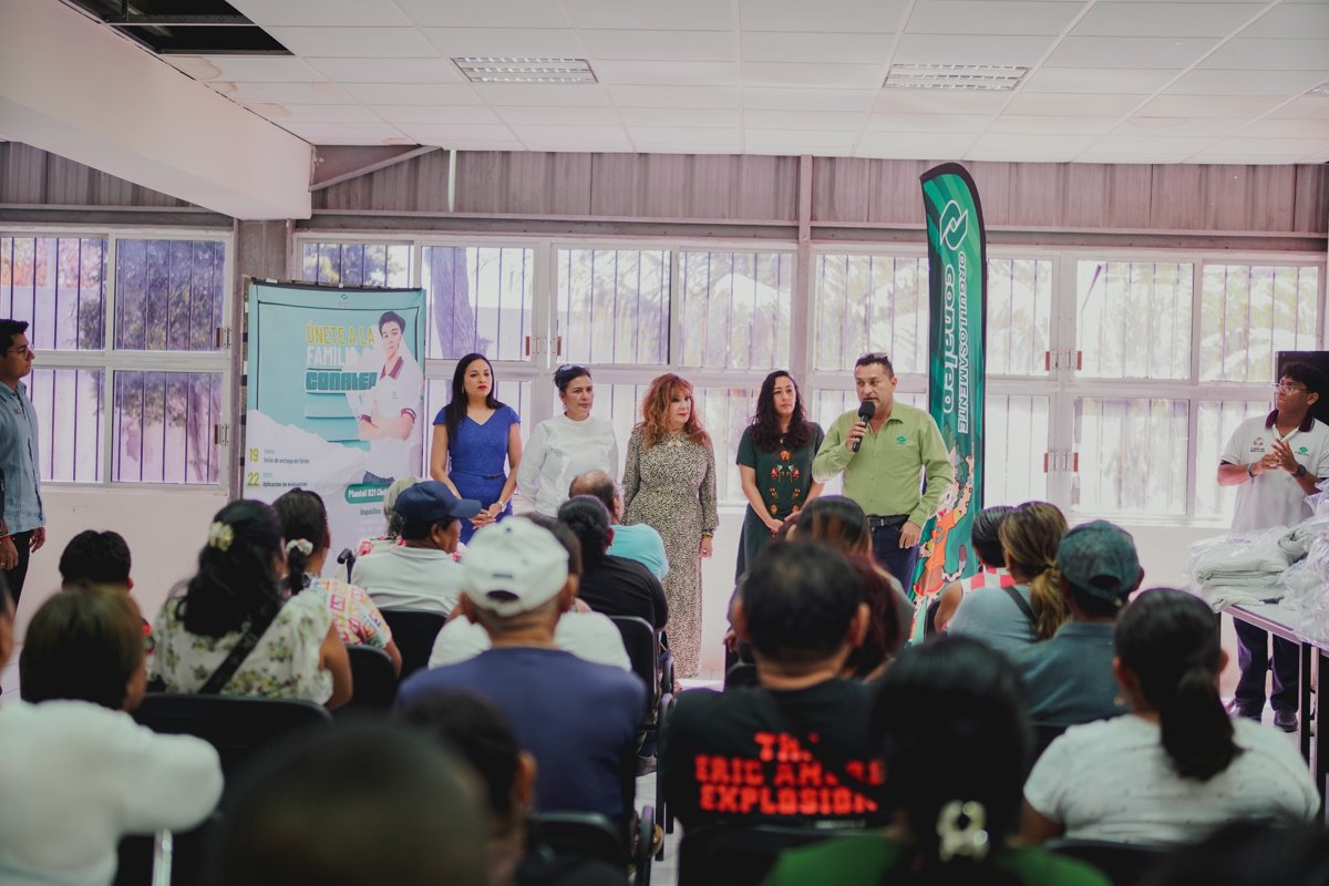 INICIO PROGRAMA ABRIGARTE DE CORAZÓN PARA FAMILIAS DEL CONALEP PLANTEL CARMEN