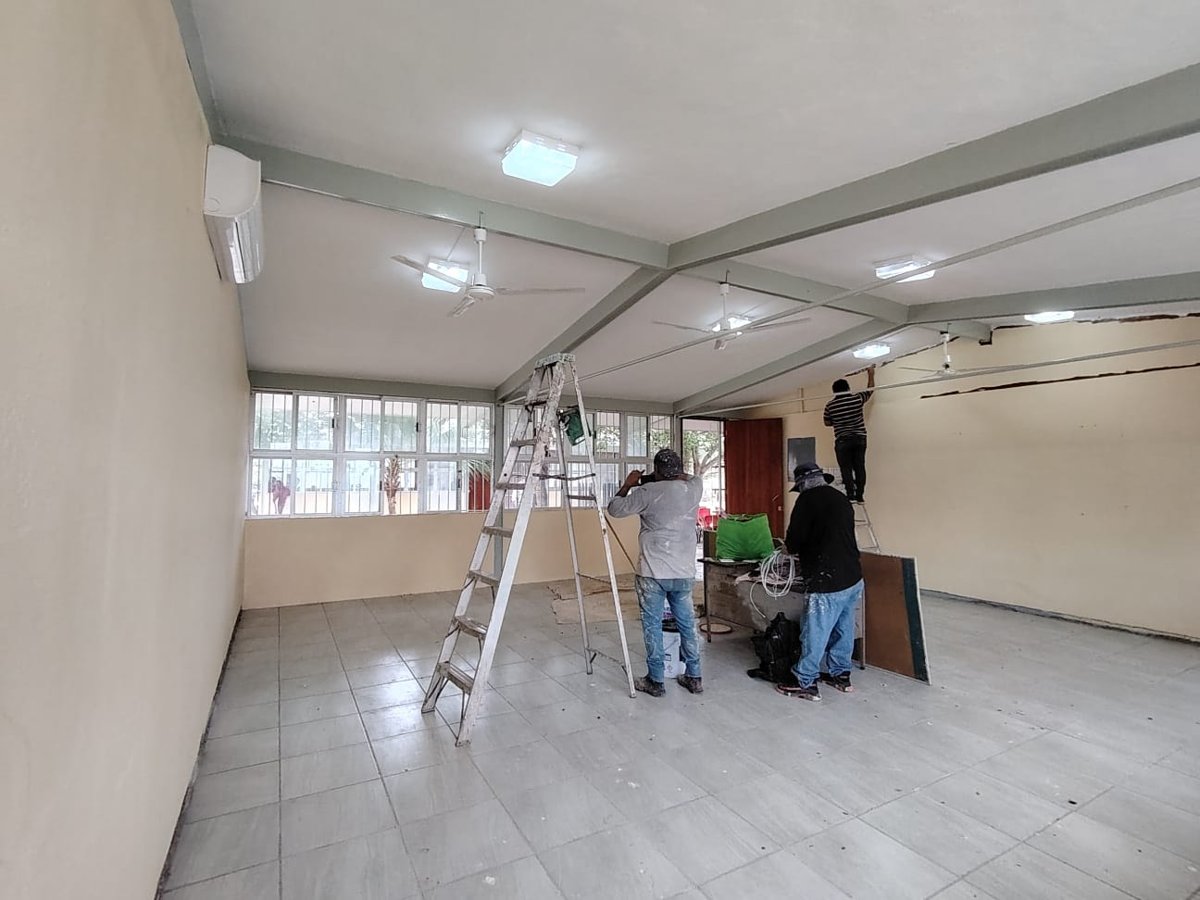 OBRAS DE MANTENIMIENTO EN SECUNDARIA TECNICA 16 EN BONFIL