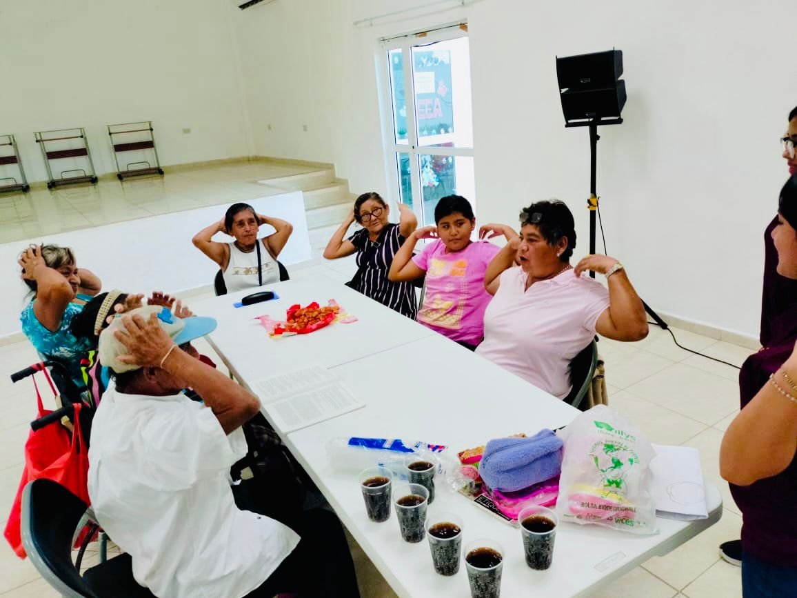 SE INAUGURA CLUB DEL ADULTO MAYOR EN LAS INSTALACIONES DEL CENTRO DE DESARROLLO COMUNITARIO AMPLIACIÓN POLVORÍN
