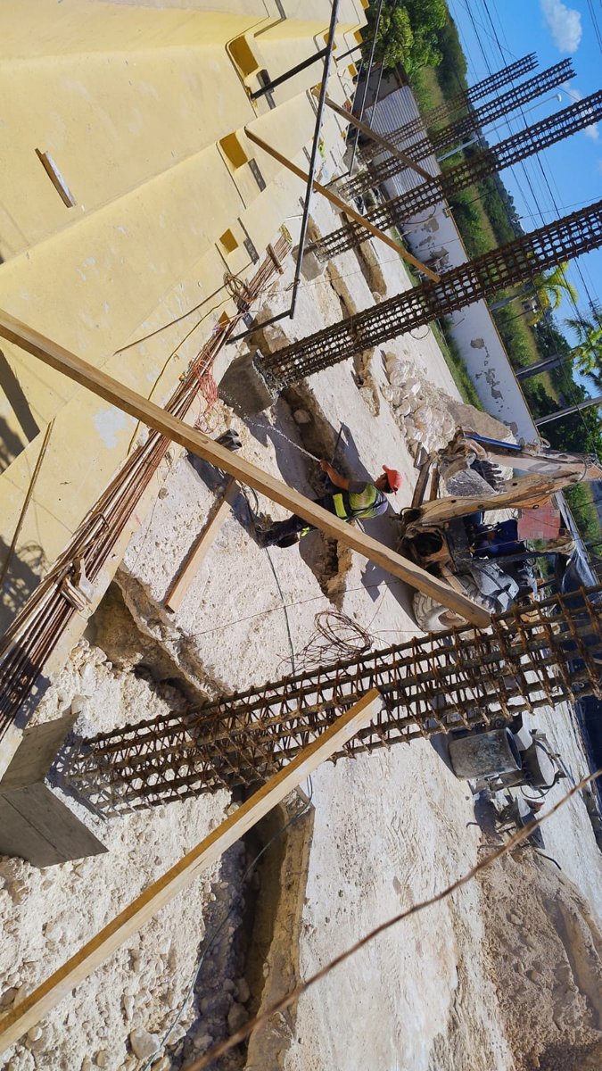 CONTINÚAN LAS OBRAS EN INSTITUTO CAMPECHANO, CAMPUS II, ESC PREPARATORIA "RAMÓN BERZUNZA HERRERA"