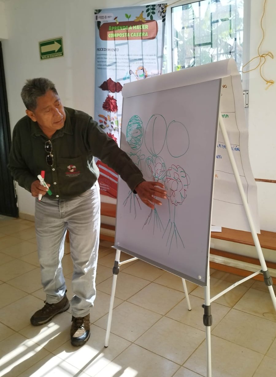 SE PROMUEVEN HUERTOS AGROECOLÓGICOS EN PUEBLO NUEVO