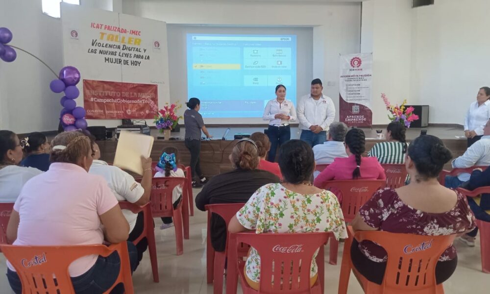 EVENTO DEL ICAT ACCIÓN MÓVIL PALIZADA EN MARCO DE LOS 16 DÍAS DE ACTIVISMO CONTRA LA VIOLENCIA DE GENERO