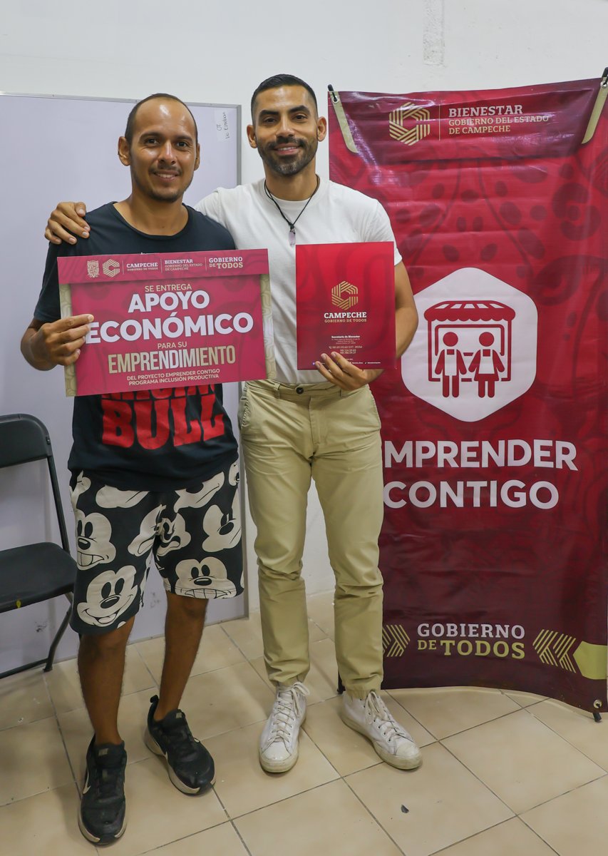 BIENESTAR ENTREGA APOYOS PARA IMPULSAR EMPRENDIMIENTOS DE FAMILIAS CAMPECHANAS