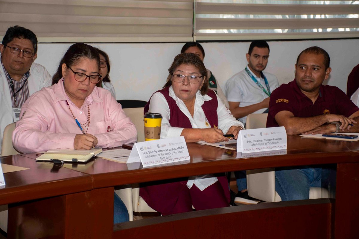 REFUERZAN COBERTURA DE VACUNACIÓN UNIVERSAL EN CAMPECHE