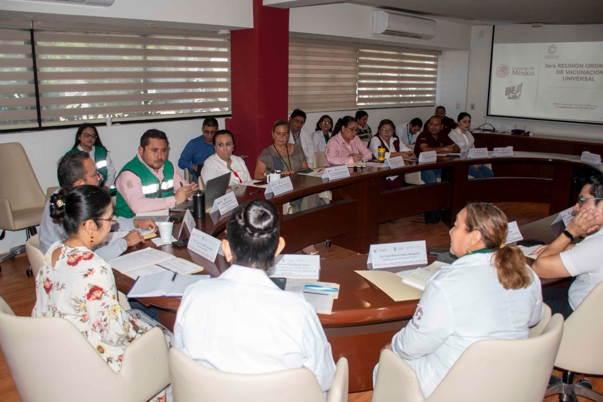 REFUERZAN COBERTURA DE VACUNACIÓN UNIVERSAL EN CAMPECHE