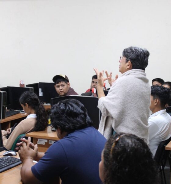 “PARA COMBATIR EL REZAGO EDUCATIVO EN PALIZADA, EL IEEA INVITÓ A ALUMNOS A SUMARSE COMO ASESORES Y PROMOTORES”