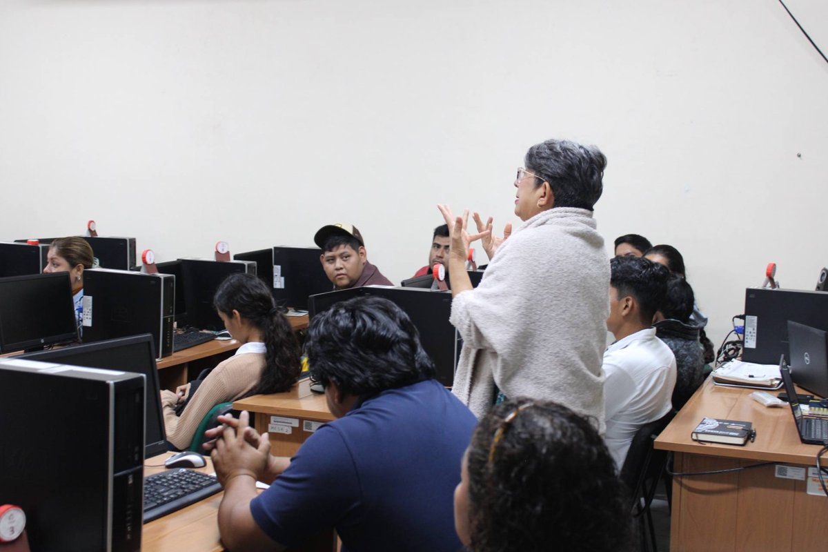 “PARA COMBATIR EL REZAGO EDUCATIVO EN PALIZADA, EL IEEA INVITÓ A ALUMNOS A SUMARSE COMO ASESORES Y PROMOTORES”