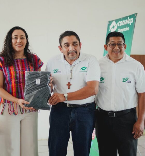 ENTREGA DE MATERIAL DE TRABAJO A PERSONAL CONALEP PLANTEL DZITBALCHÉ